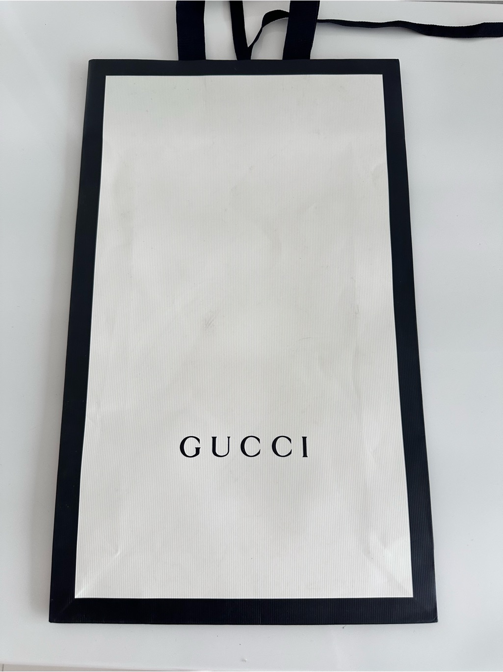 Gucci Paper Shopping Bag